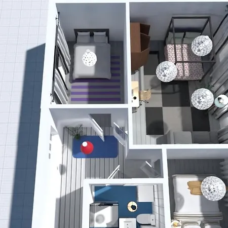 Uzupio4 Old Town House Apartment